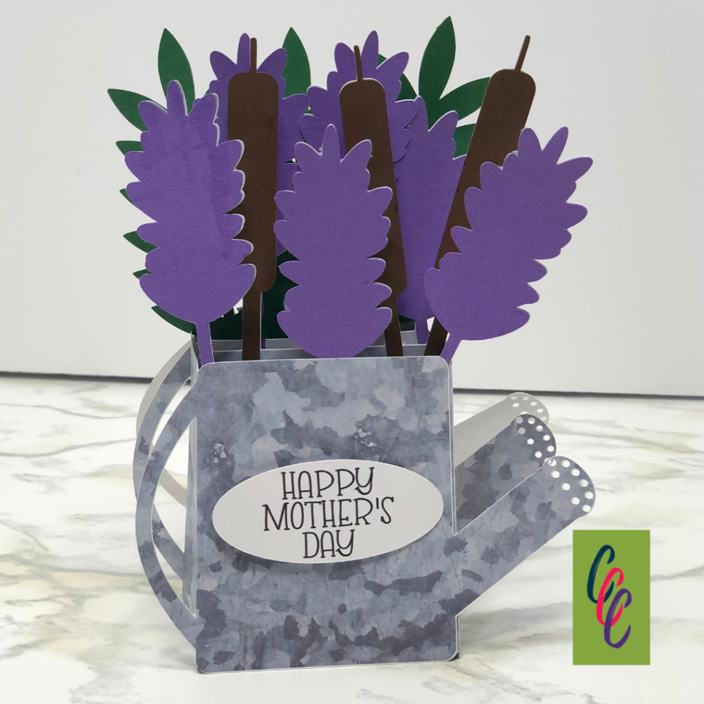Watering Can Box Card