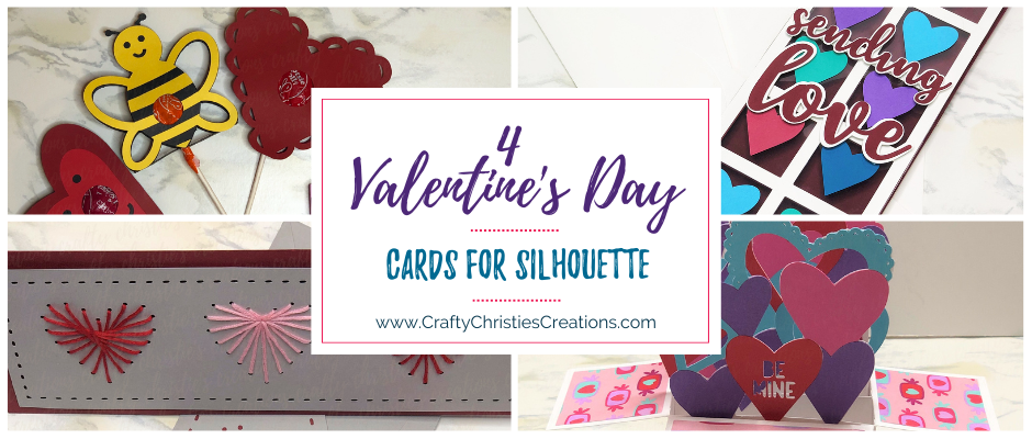 4 Valentine's Day Cards to Make With Silhouette