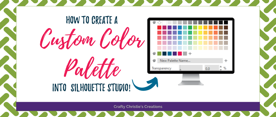 Custom Color Palettes in Silhouette Studio