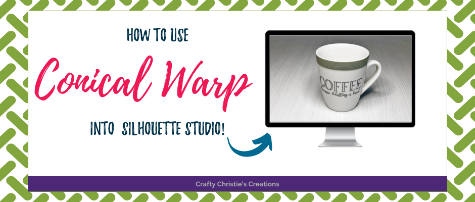 Conical Warp Tool in Silhouette Studio