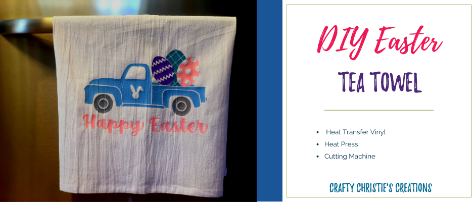 DIY Easter Tea Towel