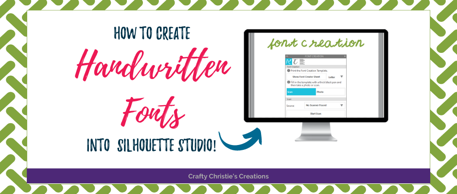 Font Creation in Silhouette Studio