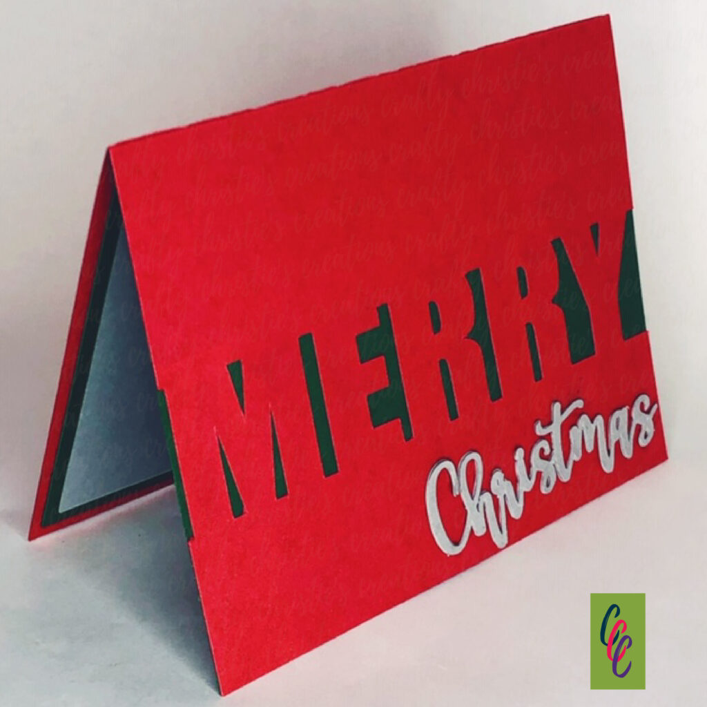 Merry Christmas Card svg