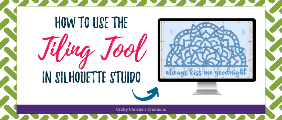 Tiling feature in silhouette studio