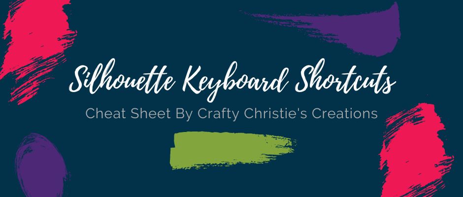 Silhouette Keyboard Shortcuts