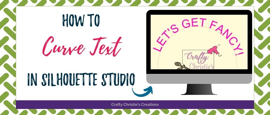 How to curve text in silhouette studio
