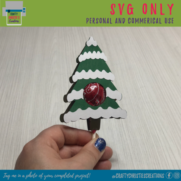 Christmas Lollipop Holder SVG Bundle - Image 5