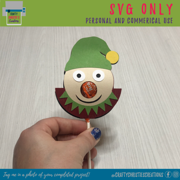 Christmas Lollipop Holder SVG Bundle - Image 4