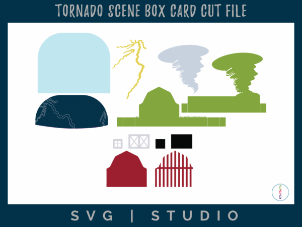Tornado Scene Card - Image 3