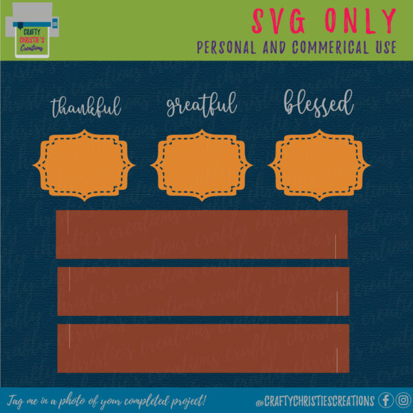 Fall Napkin Ring SVG - Image 3