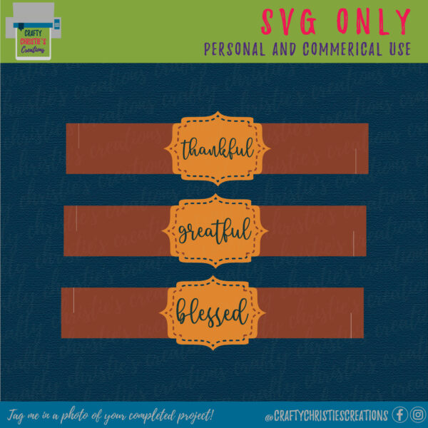 Fall Napkin Ring SVG - Image 2