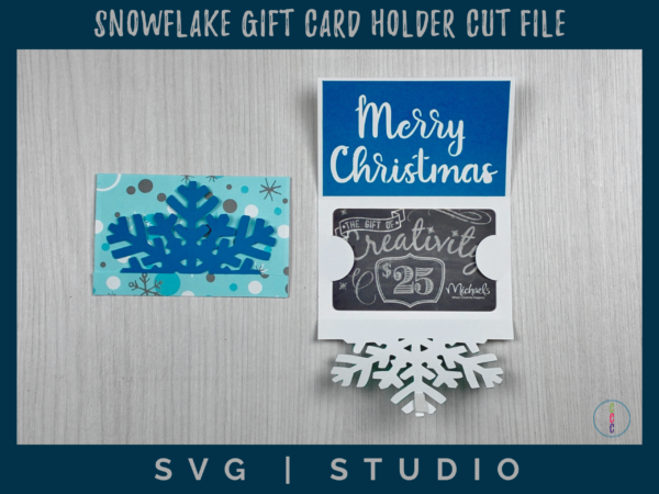 snowflake-gift-card-holder