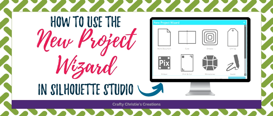 New Project Wizard in SIlhouette Studio