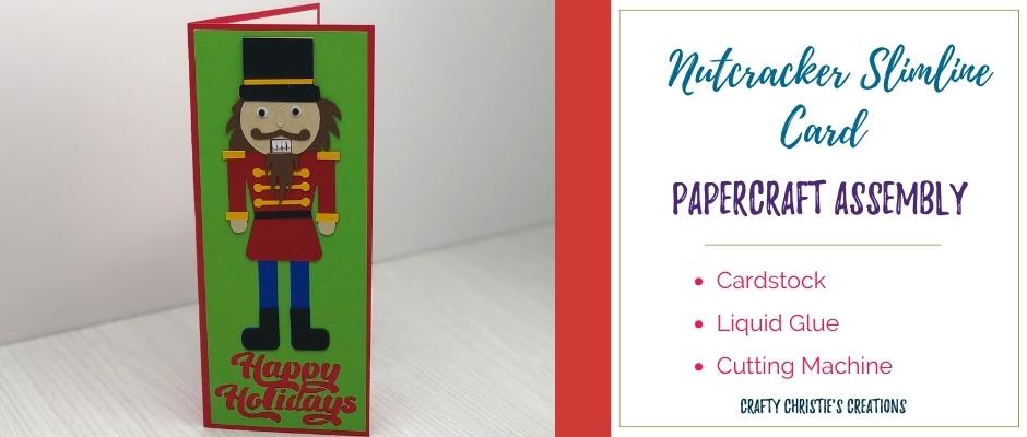 Nutcracker Slimline Card