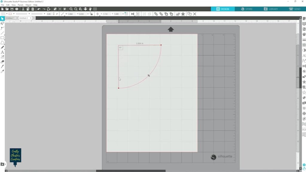 use flexishapes to create the corner triangle