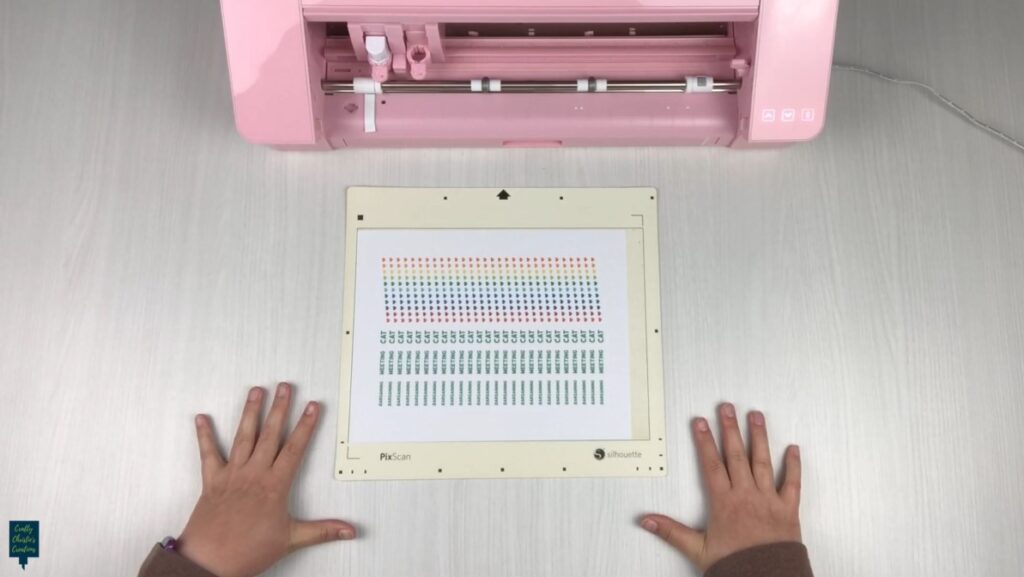 Take a photo of the entire PixScan Mat and leave a boundary around it.