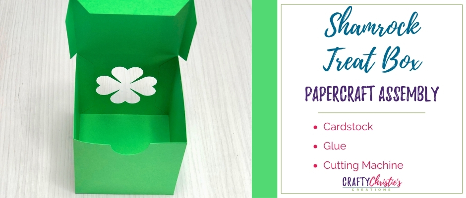 Create a st. patrick's day treat box with me