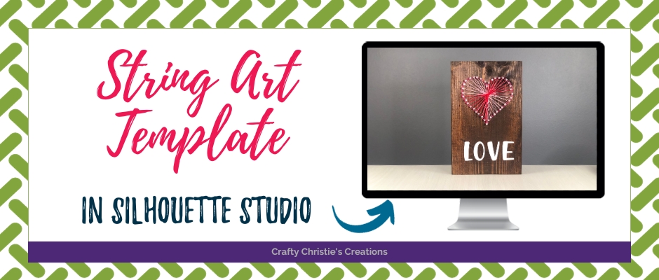 How to make a string art template in Silhouette Studio