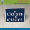 Warm Wishes Christmas Card - Image 2